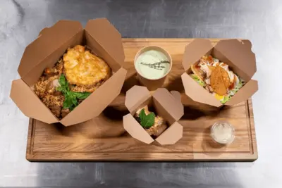 Pojemnik papierowy na frytki 